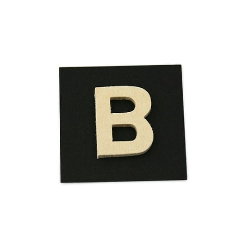 PSB25−B 木製文字 P式 B