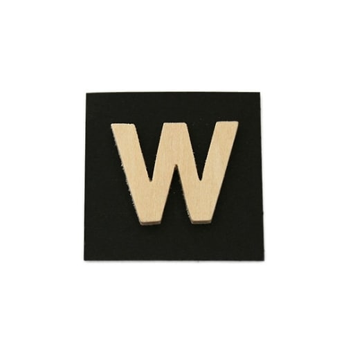 PSB25−W 木製文字 P式 W