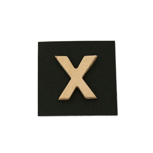 PSB25−X 木製文字 P式 X