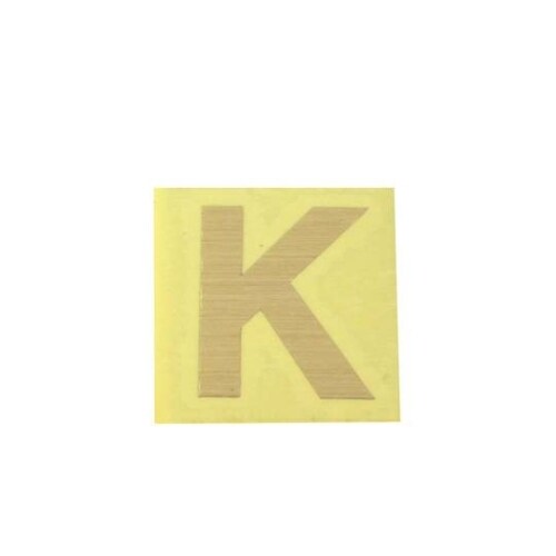 CL30G−K カットシート文字 K ゴールド