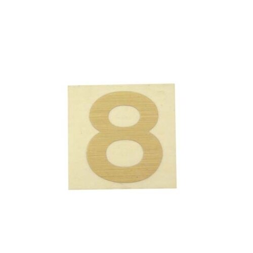 CL30G−8 カットシート文字 8 ゴールド