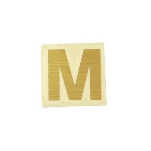 CL30G−M カットシート文字 M ゴールド