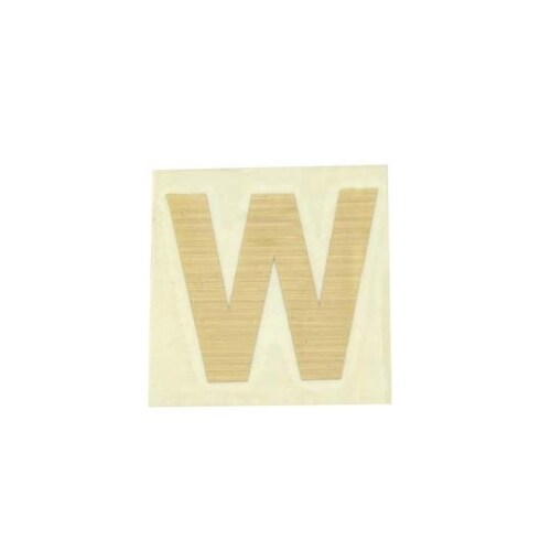 CL30G−W カットシート文字 W ゴールド