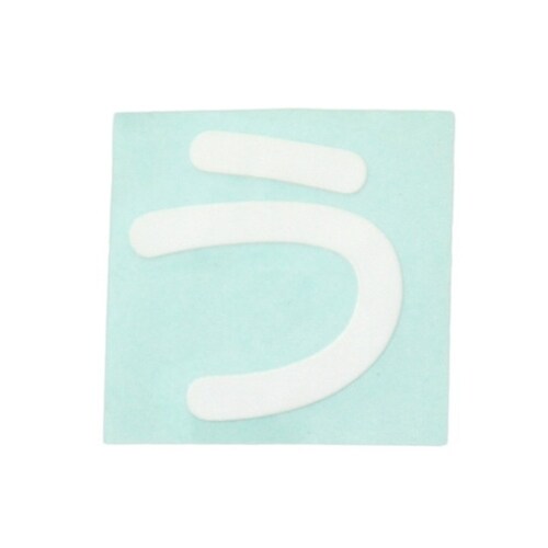 CL30W−ウ カットシート文字 白 う