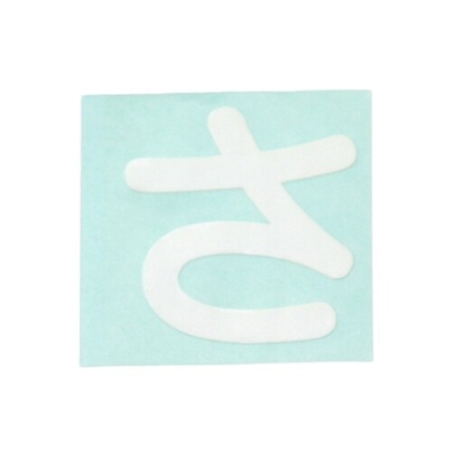 CL30W−サ カットシート文字 白 さ