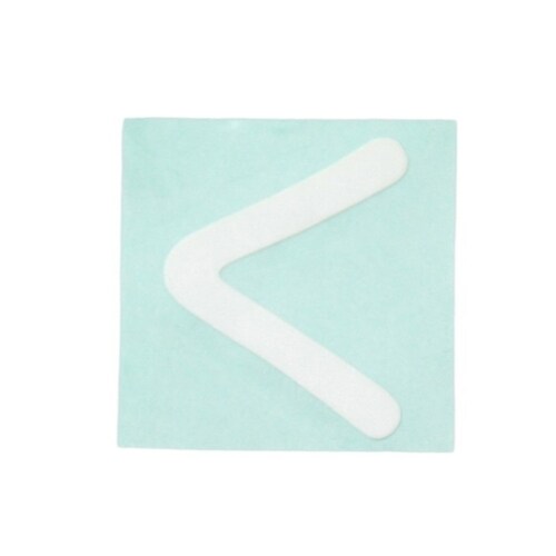 CL30W−ク カットシート文字 白 く