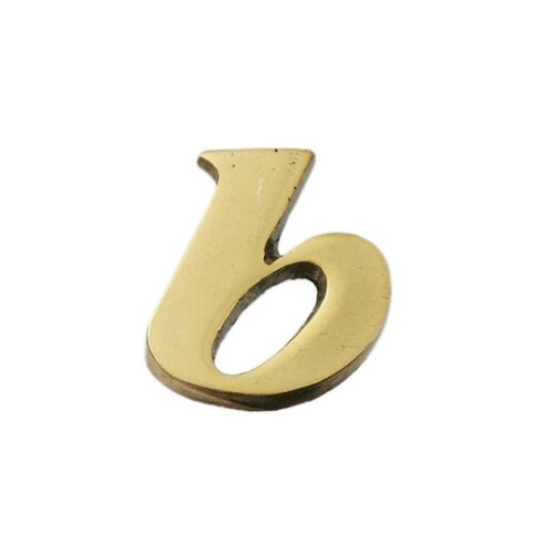 QS20−B 真鍮ゴールド文字 小文字b