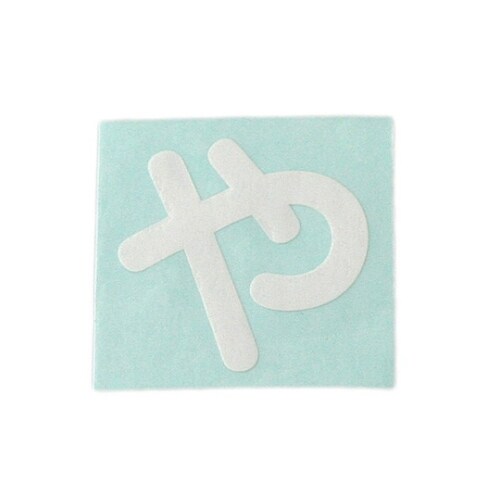 CL30W−ヤ カットシート文字 白 や