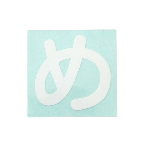 CL30W−メ カットシート文字 白 め