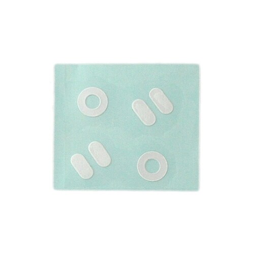 CL30W−17カットシート文字白丸濁点