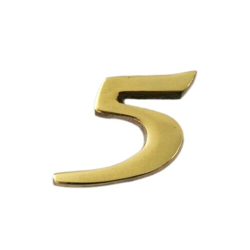 QL20−5 真鍮ゴールド文字 5