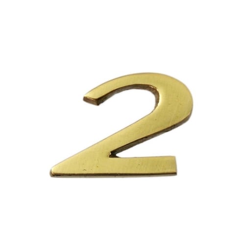 QL20−2 真鍮ゴールド文字 2