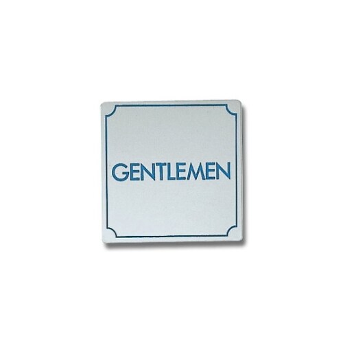 KS895−1プレートGENTLEMEN