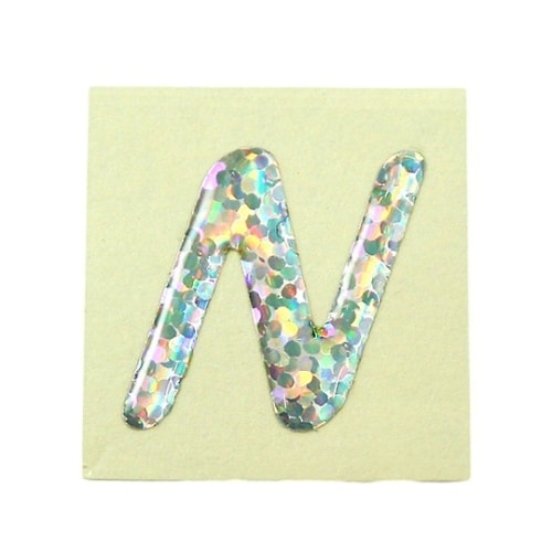 FM20−N ホログラム文字 N