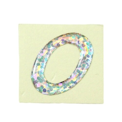 FM20−O ホログラム文字 英O