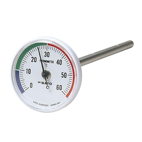 バイメタル地温計 1408−00