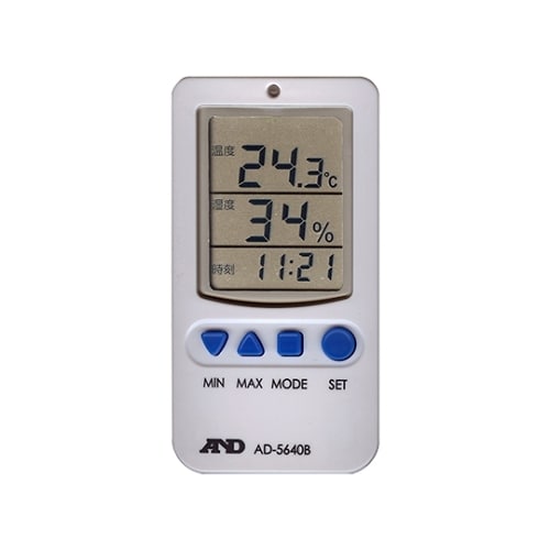 アラーム付き温湿度計 AD−5640B