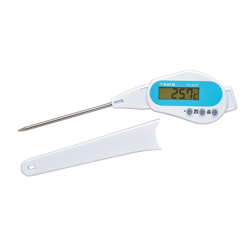 防滴型デジタル温度計PC−9225