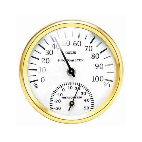 温度計・湿度計 ホワイト CR−101W