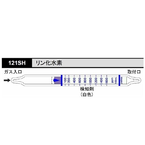 ガス検知管 リン化水素 121SH