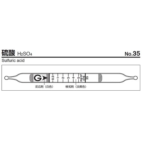ガス検知管 35