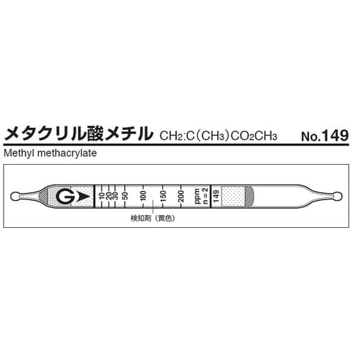 ガス検知管 149