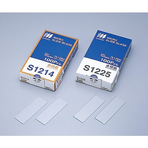 水スライドグラス 縁磨 100枚入