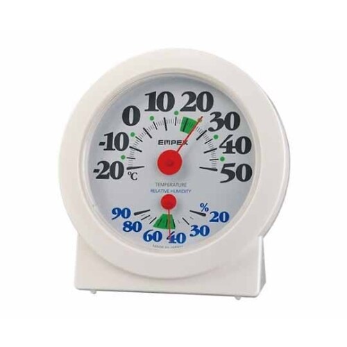 ルシード温・湿度計 120×112×40mm