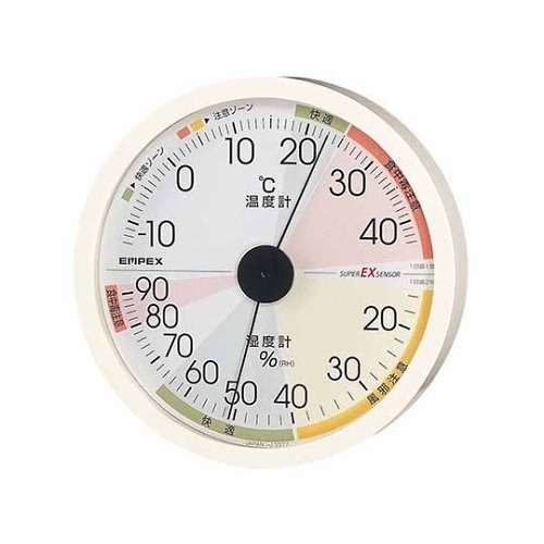 高精度UD温・湿度計 120×237mm