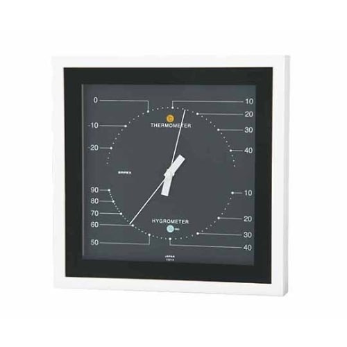 MONO温度/湿度計 300g モノトーン(黒)