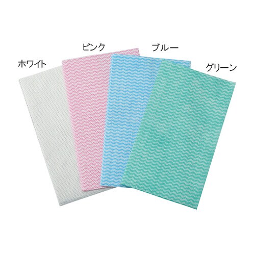 カウンタークロス 厚手 グリーン 60枚入
