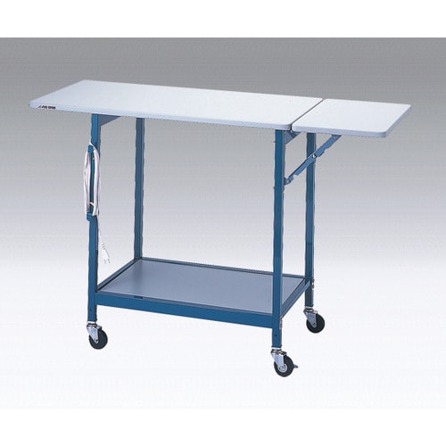 ニューラボベンチ (組立済) 補助天板付き BW