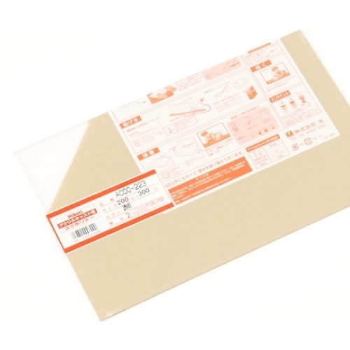 アクリルキャスト板 200×300×2mm 透明