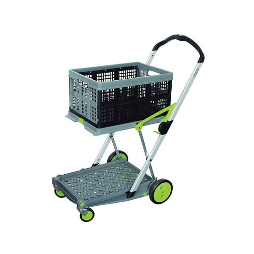 折畳コンテナ付き2段台車 9148100