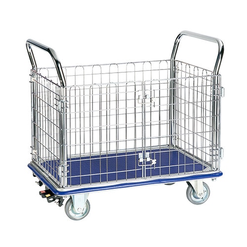 観音扉型金網台車 NK−307K−ST