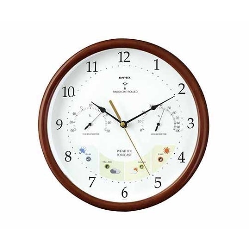 BW−873ウェザーパル電波時計1台4役