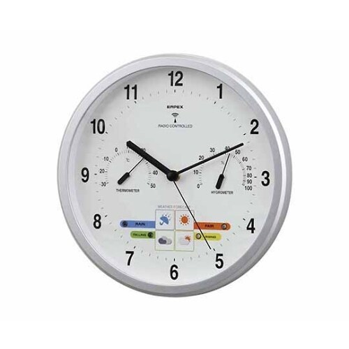 BW−878ウェザーパル電波時計1台4役