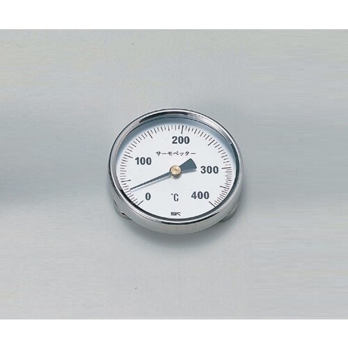 バイメタル温度計 サーモペッター 0−400