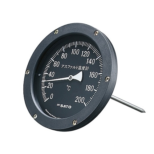 バイメタル式アスファルト用温度計大型
