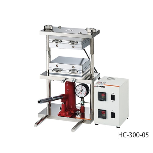 小型熱プレス機 (冷却機能付き) 0−5t
