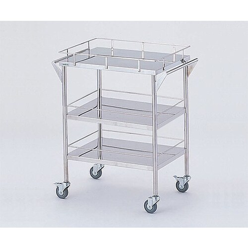 ストレージステンレスカート 3段 (幅600mm)