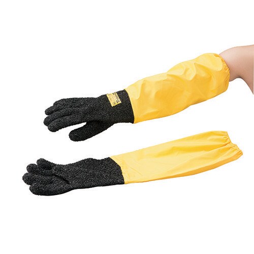 アズワン ハイグリップ万能作業手袋 ロングスリーブタイプ カウネット