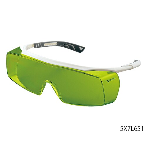 レーザ光保護メガネ 5X7L652