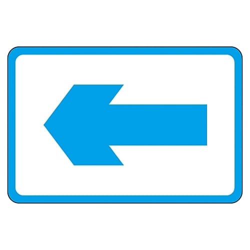 路面標識 「←」 路面−26 101026