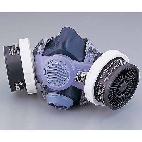 防毒マスク (中濃度用1.0%以下) Mサイズ