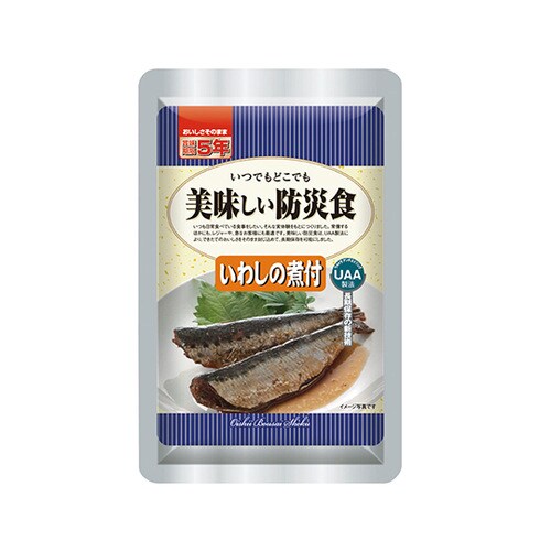 美味しい防災食 (50食入) イワシ煮付