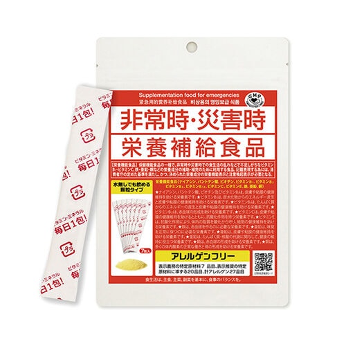 非常時・災害時栄養補給食品 7包/袋入