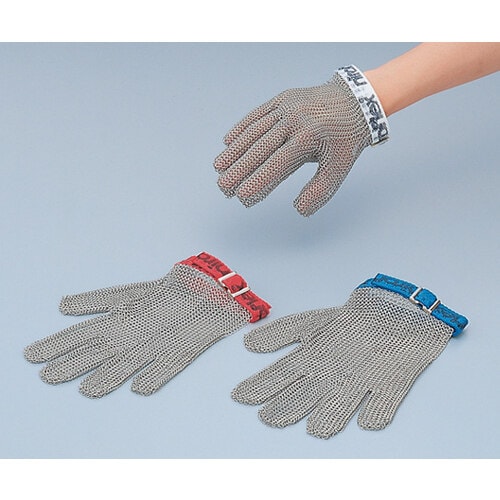 ステンレスメッシュ手袋 (左右兼用) 5本指 M