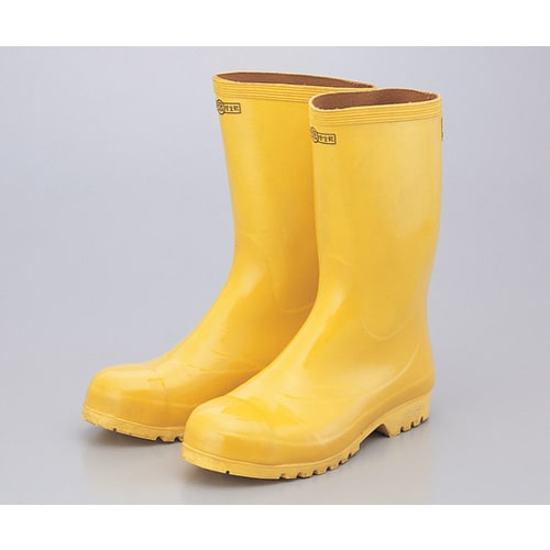安全ゴム長靴 27cm 黄色