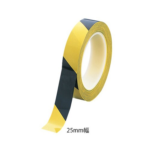 アズピュアラインテープN 黄/黒 25mm×33m